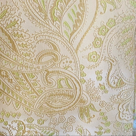 BANANA REPUBLIC Brocade Silk Blend Jacket Size Small Petite - Picture 9 of 9